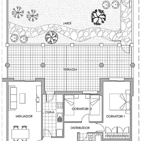 Gran Terraza, Jardin Privado, Piscina, Playa Cercana, Wifi 300mb, Netflix Apartment *